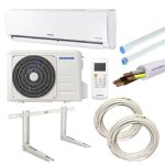 Climatiseur samsung ar35 2, 5kw 9000btu a + + / a + r32 avec kit d'installation