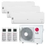 Climatiseur triple split lg libero smart 9000 + 9000 + 9000btu wifi