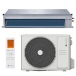Clivet by midea climatiseur canalis clivet 5, 3kw 18000btu r32 a + +