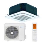 Clivet by midea climatiseur cassette clivet 7kw 24000btu inverter a + + / a + r32