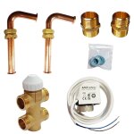 Clivet by midea kit de vannes  3 voies on / off clivet 3v2x pour fancoil 89152227