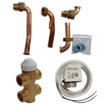 Clivet by midea kit de vannes 3 voies on / off clivet 3v2sx pour fancoil 87002275