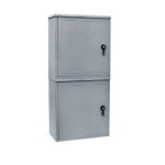 Double conteneur oec en fibre de verre pour compteurs 540x1080x305 s05741gw Double conteneur oec en fibre de verre pour compteurs 540x1080x305 s05741gw