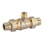 Corps vanne  bille comparato sintesi 2 voies m 3 / 4 pouces sc2b2a