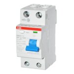 Disjoncteur abb  courant rsiduel pur 2p 25a 30ma f427825