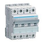 Disjoncteur automatique hager 4p 40a 10ka courbe d 4m ndn440a