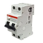 Disjoncteur  courant rsiduel abb 1p + n 6a 30ma 6ka ac type 2 modules ds201c6ac30