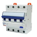 Disjoncteur diffrentiel gewiss 16a 4p 300ma ac 6ka 4 modules gw94177