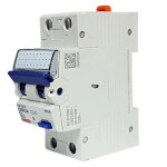 Disjoncteur diffrentiel gewiss 20a 1p + n 300ma ac 4. 5ka 2 modules gw94018