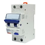 Disjoncteur diffrentiel gewiss 32a 1p + n 300ma ac 6ka 2 modules gw94120