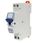 Disjoncteur magntothermique gewiss 20a 1p + n 6ka c 1 module gw90228