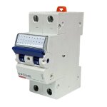 Disjoncteur magntothermique gewiss 20a 2p 6ka c 2 modules gw92048