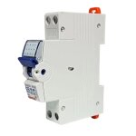 Disjoncteur magntothermique gewiss 32a 1p + n 6ka c 1 module gw90230