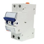 Disjoncteur magntothermique gewiss 32a 2p 6ka c 2 modules gw92050