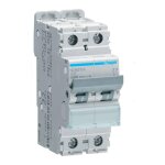Disjoncteur magntothermique hager 2p 16a 10ka 2 modules courbe c ncn216a