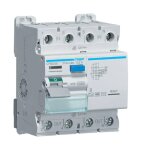 Disjoncteur magntothermique hager 4p 25a 300ma b 4 modules cfb625e