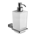 Distributeur de savon liquide mural gedy kansas chrome 3881 - 13
