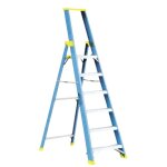 Echelle double oec avec 5 marches de plate - forme n0st0137
