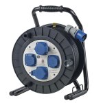 Enrouleur de cble vimar industriel 16a 4 prises schuko 30mt 0p32761
