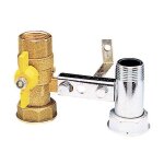tagre compteurs de gaz ferrari avec robinet 1 / 1 1 / 4 pouces pivotant 040102