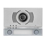 Façade urmet alpha 2 boutons platine de rue audio / vidéo gris 1168 / 142g Façade urmet alpha 2 boutons platine de rue audio / vidéo gris 1168 / 142g