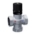 Far rubinetterie mitigeur thermostatique chromé far f 1 pouce pour installations sanitaires 3950 1 Far rubinetterie mitigeur thermostatique chromé far f 1 pouce pour installations sanitaires 3950 1