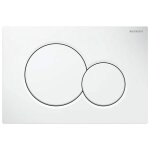 Geberit sigma01 plaque de commande pour vacuation wc blanc 115. 770. 11. 5