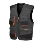 Gilet bm pour électriciens twill 180gr easy grey tg l 078670803 Gilet bm pour électriciens twill 180gr easy grey tg l 078670803