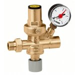 Groupe de remplissage automatique caleffi m / f 1 / 2 avec robinet et vanne 553140 Groupe de remplissage automatique caleffi m / f 1 / 2 avec robinet et vanne 553140