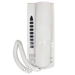 Elvox petrarca interphone lectronique mural  5 fils blanc 6200