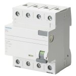 Interrupteur automatique différentiel siemens 4 pôles 25a 500v a 5sv36526 Interrupteur automatique différentiel siemens 4 pôles 25a 500v a 5sv36526