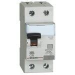 Interrupteur magntothermique diffrentiel bticino 1p + n 25a 300ma type ac 6ka 2 modules gn8814ac25