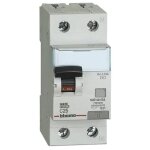 Interrupteur magntothermique diffrentiel bticino 1p + n 25a 30ma type ac 6ka 2 modules gn8813ac25