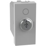 Interrupteur  cl bticino matixgo 2p 10ax 1 module gris jg4012