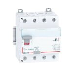 Interrupteur différentiel bticino 63a 4 pôles 30ma type b 4 modules g743b63 Interrupteur différentiel bticino 63a 4 pôles 30ma type b 4 modules g743b63
