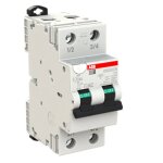 Interrupteur diffrentiel magntothermique abb 2 ples 25a 30ma ac type 6ka 2 modules ds202crc25ac30