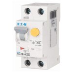 Magnétothermique différentiel eaton 16a 1p + n 4. 5ka 30ma courbe c type ac 2m 237068 Magnétothermique différentiel eaton 16a 1p + n 4. 5ka 30ma courbe c type ac 2m 237068