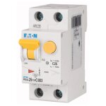 Magnétothermique différentiel eaton 25a 1p + n 4. 5ka 30ma courbe c type ac 2m 237131 Magnétothermique différentiel eaton 25a 1p + n 4. 5ka 30ma courbe c type ac 2m 237131