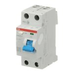 Interrupteur diffrentiel pur abb 2p 40a 30ma type a 2m f427826