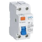 Interrupteur diffrentiel pur chint nl1 - 63 40a 2p 30ma ac type 2 modules 200213