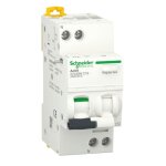 Interrupteur diffrentiel schneider acti9 1p + n 16a 30ma ac 6ka a9de3616