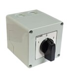 Interrupteur de ligne lovato avec bouton 4p 20a en boîte 7gn2075p Interrupteur de ligne lovato avec bouton 4p 20a en boîte 7gn2075p