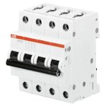 Disjoncteur abb s204m 4p 40a 10ka courbe c 4m s550796