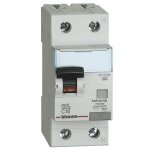 Interrupteur magntothermique diffrentiel bticino 1p + n 16a 30ma type ac 4. 5ka 2 modules ga8813ac16 ...
