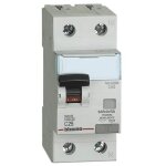 Interrupteur magntothermique diffrentiel bticino 1p + n 25a 30ma type ac 4. 5ka 2 modules