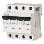 Interrupteur magnétothermique - eaton, 20a, 4 pôles, 6 ka courbe c 4 modules 239217 Interrupteur magnétothermique - eaton, 20a, 4 pôles, 6 ka courbe c 4 modules 239217