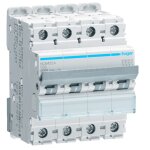 Interrupteur magnétothermique hager 4p 32a 10ka c 4 modules ncn432a Interrupteur magnétothermique hager 4p 32a 10ka c 4 modules ncn432a