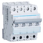 Interrupteur magnétothermique hager 4p 50a 6 ka c 4 modules mca450 Interrupteur magnétothermique hager 4p 50a 6 ka c 4 modules mca450