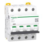 Interrupteur magntothermique schneider ic60l 4p 20a 15ka courbe c 4m a9f94420