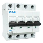 Interrupteur mangnetotermique eaton faz6 6a 4 broches 6 c 4 modules 239199 Interrupteur mangnetotermique eaton faz6 6a 4 broches 6 c 4 modules 239199